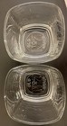 Jack Daniels Old No 7 Brand Whiskey Lowball Glasses Set of 2 Square Heavy Base — photo 6