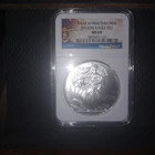 2013 (W) $1 1 Oz AMERICAN SILVER EAGLE NGC MS69