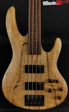 ESP LTD B-204SM Spalted Maple Electric Bass Guitar w/ Case