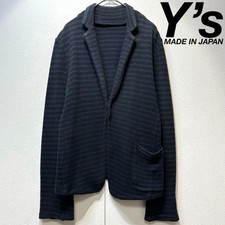 Y's Yohji Yamamoto Blazer Striped Tailored Jacket Cardigan 2