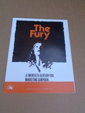 Kirk Douglas/John Cassevetes - The Fury - 1979 UK Horror Film Campaign Book