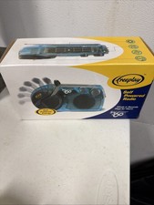 Freeplay S360 Self Powered Energy Radio Clear Blue Spring and Solar Power NEW