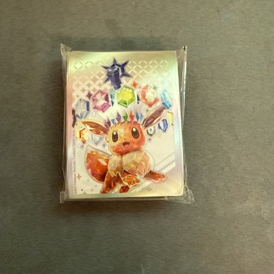 Pokemon TCG: Prismatic Evolutions Eevee Card Sleeves : Standard Size 65 Hüllen