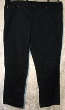CAMARGUE BLAUSCHWARZ LEICHTE FEINE STOFFHOSE Gr. 60 XL XXL