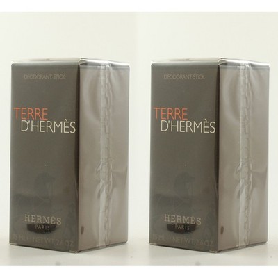 2x Hermès Terre d'Hermès deodorant stick 75ml
