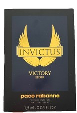PACO RABANNE Invictus Victory Elixir PARFUM INTENSE Mens Sample Spray 1.5ml New