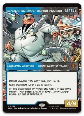 Doctor Octopus, Master Planner (Borderless) Regular #228 MTG: SpiderMan