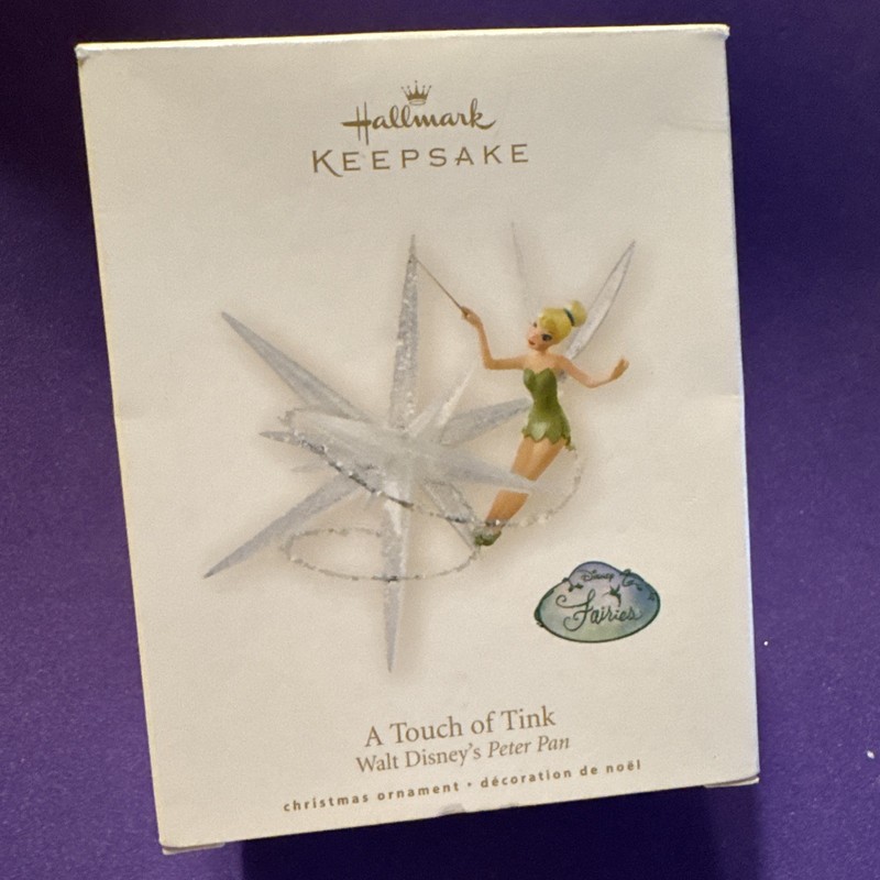 Hallmark Keepsake A Touch of Tink - Walt Disney's Peter Pan Ornament - 2008