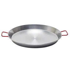 Garcima Carbon Steel Paella Pan 18-Inch 46cm - Authentic Spanish Cookware