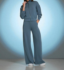 SPANX AirEssentials Full Zip Track Jacket Nightshade NWT Women's Lightweight Top