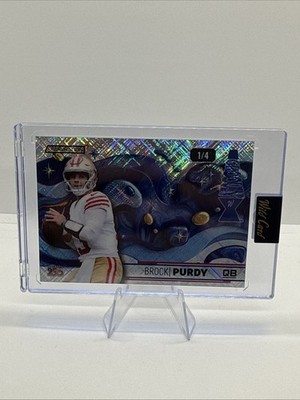 Brock Purdy 2026 Wild Card Alumination Groovy Purple /4 #AG-BP