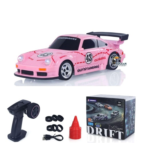 Flash Sale 1/43 RC 4WD Drift Racing Vehicle High Speed Battery RTR Mini ...