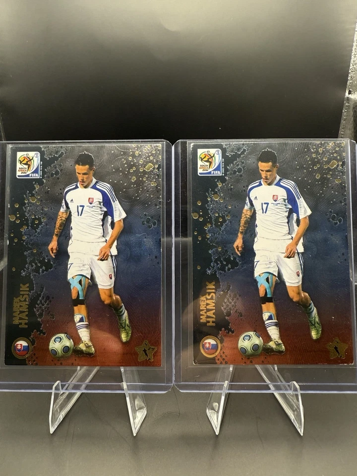 Marek Hamsik 2010 Panini FIFA World Cup South Africa PREMIUM FOIL #166 Slovakia - Image 3 of 3