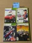 Xbox 360 Racing Lot (4 Games): Forza 4 + Need for Speed Games + NASCAR