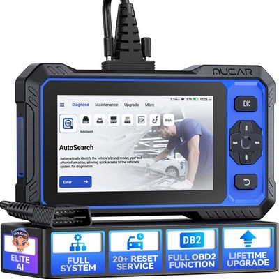 MUCAR 682 AI All System Diagnostic Tool Car OBD2 Scanner CANFD & FCA Action Test