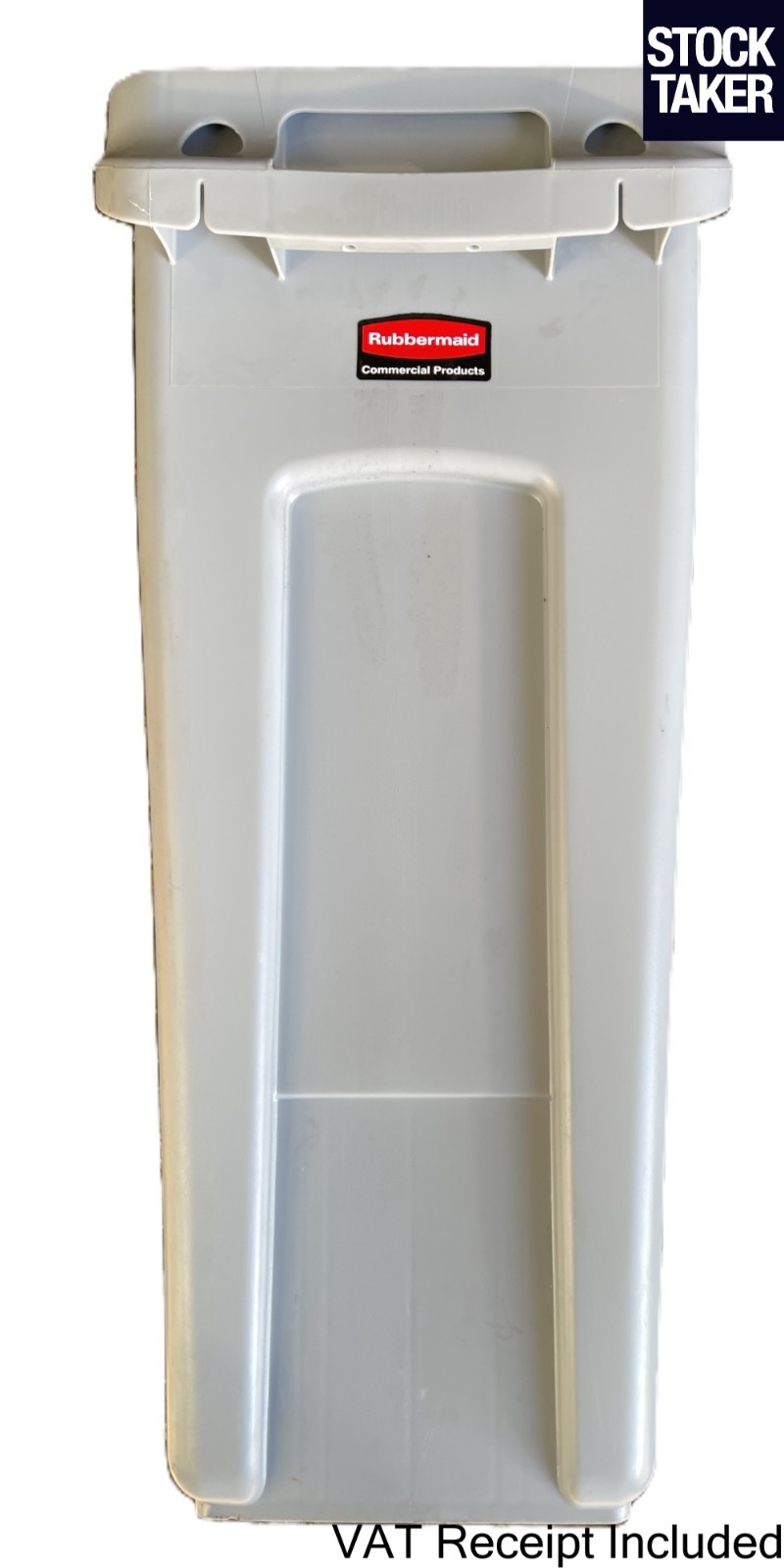 Rubbermaid Slim Jim Bin 60L Grey Vented Container Recycling (VAT Incl)