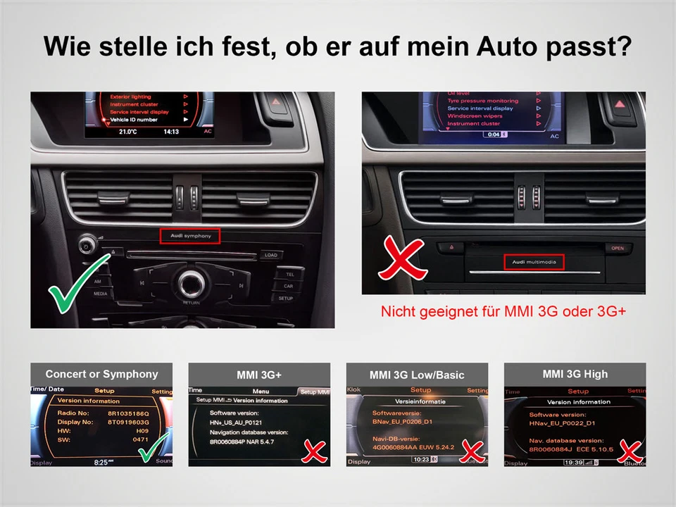 Dynavin D9-DMI Ultra Auto Radio DAB+ Navigation BT für Audi A4 S4 A5 S5 Q5 SQ5 - Bild 2 von 4