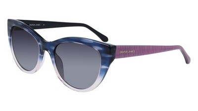 Draper James DJ 7027 Indigo Gradient 414 Size 54 Sunglasses