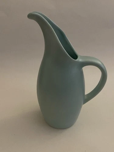 10" Royal Haeger RG 42 Ewer Pitcher Mint Green