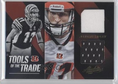 2012 Absolute Tools of the Trade Black Double Materials 41/50 Jordan Shipley 0f8