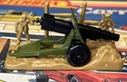 Vintage Matchbox 1977 MB-32 Field Gun Cannon Toy Soldiers Lesney England