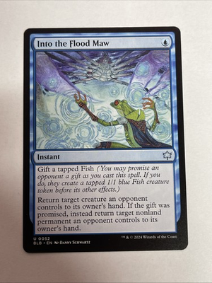 #ad #ad MTG Into the Flood Maw #52 Bloomburrow Uncommon $2.84