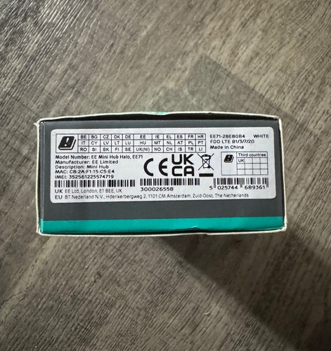 EE Mini Hub EE71 4G Mobile Broadband Wi-Fi Portable Router - 第 4/4 張圖片