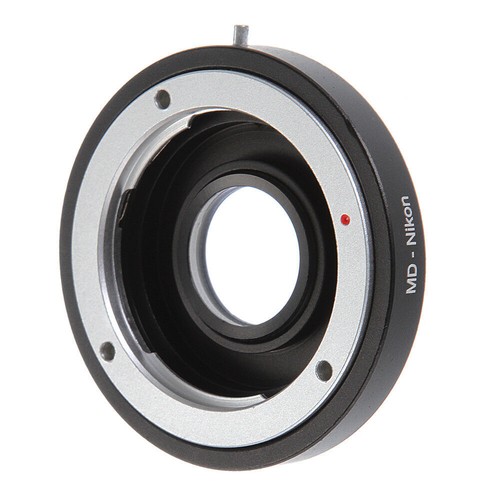 Adapter Ring For Minolta MD/MC Lens to Nikon F AI Mount Camera w/ Optical Glass - Picture 4 of 8