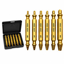Damaged Screw Extractor Set, Bolt Extractor Kit for Stripped Screws Nuts and Bol
