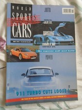 World Sports Cars Nov 1991 Porsche 911 Turbo, Ruf Turbo 2/4