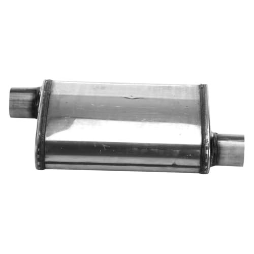 nobrandname SA1236 Muffler - Cherry Bomb Salute Reversible Oval Body - H4" X W9" - Picture 1 of 1