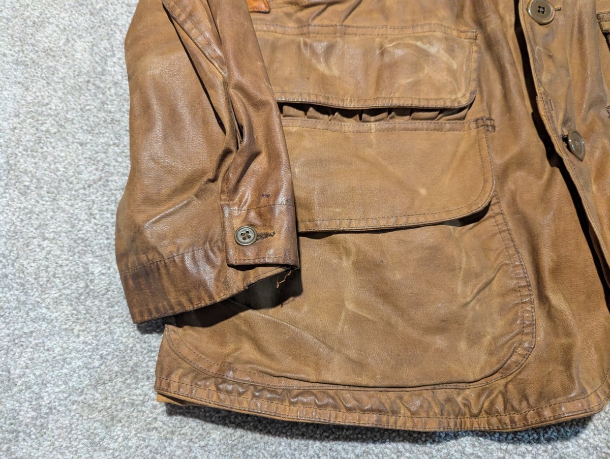 American Field Hunting Jacket Mens XL? Vintage Gun Coat 1930s 40s