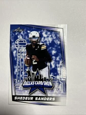 2025 Leaf Dallas card show Shedeur Sanders #DCS–2