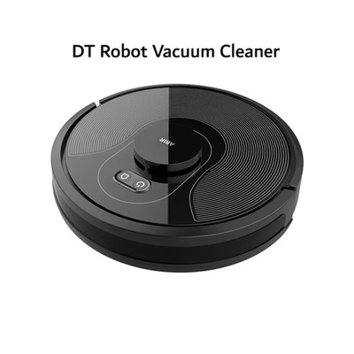 DT Robot Vacuum Cleaner, Laser System, Multiple Floors Maps, Zone Cleaning-Black