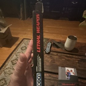 Ocean Lethal Weapon Nintendo NES Game Cartridge w/ Box & Nintendo Sleeve