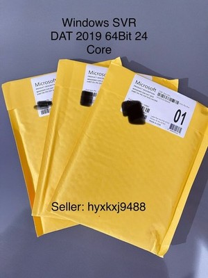 Windows Server 2019 x64 Bit Datacenter 24 Core License Key & DVD
