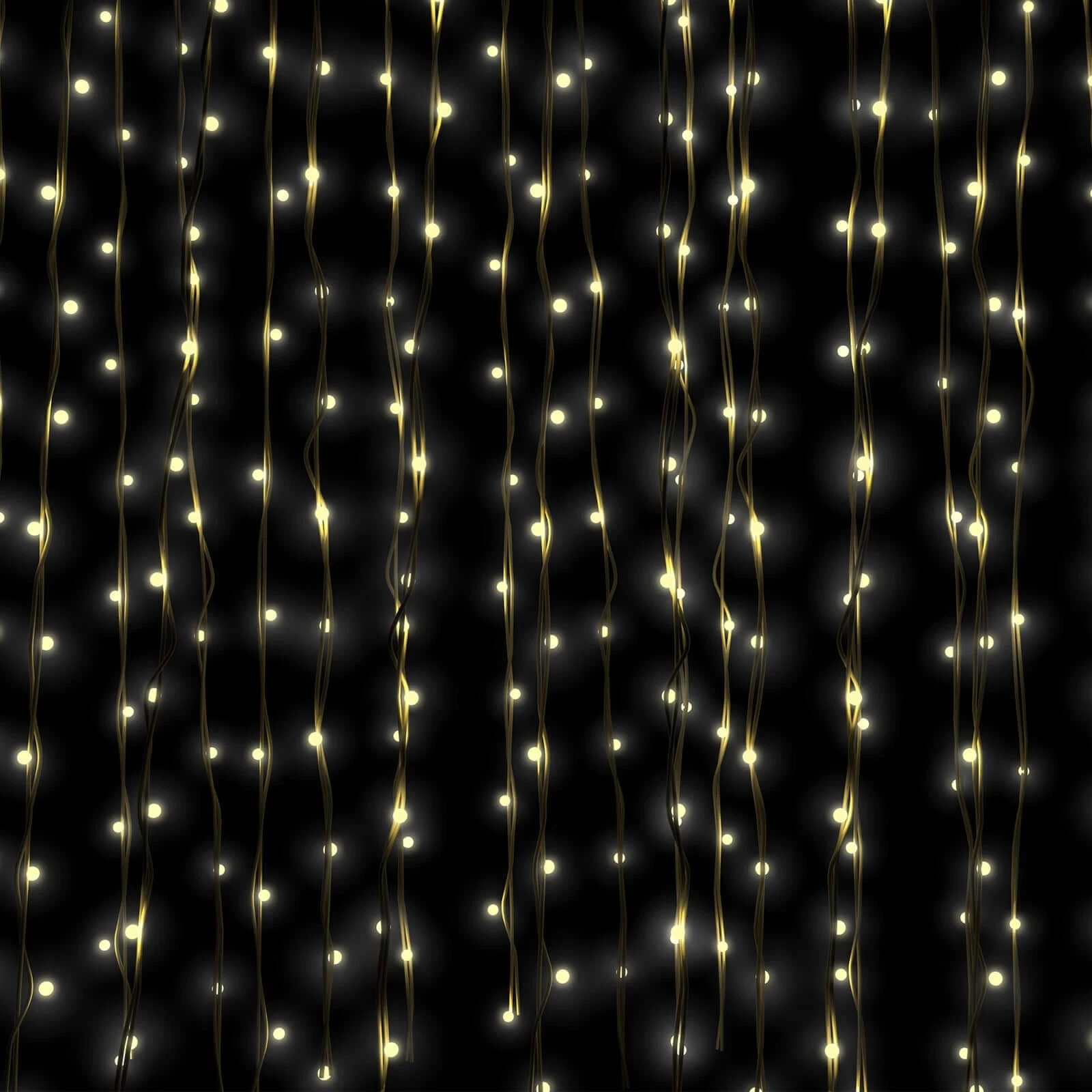 10 ft x 20 ft LED Curtain String Lights Party Wedding Events Home Decorations