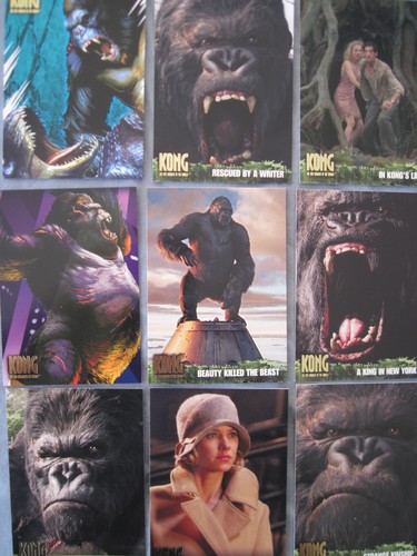 KING KONG 80 TARJETAS TOPPS SET LA OCTAVA MARAVILLA DEL MUNDO 2005 película Naomi Watts - Imagen 5 de 7
