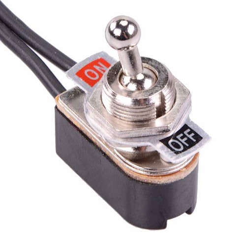 OnOff Prewired Toggle Switch SPST 10A 12VDC 5056240354262 eBay