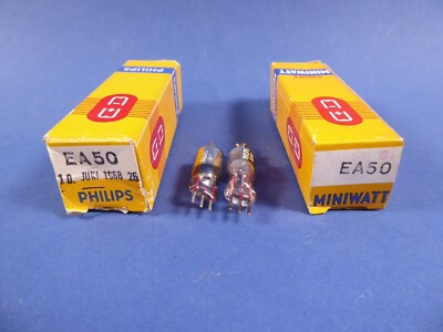 2 x RÖHREN  ''  PHILIPS EA50  ''  NEU.