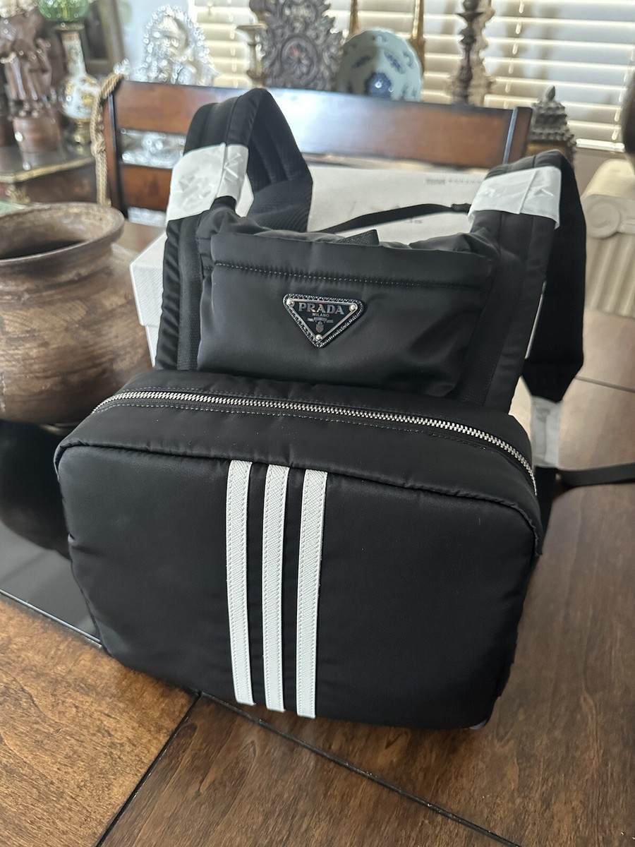 New PRADA adidas for Prada Re-Nylon Small backpack w New PRADA adidas for Prada Re-Nylon Small backpack w