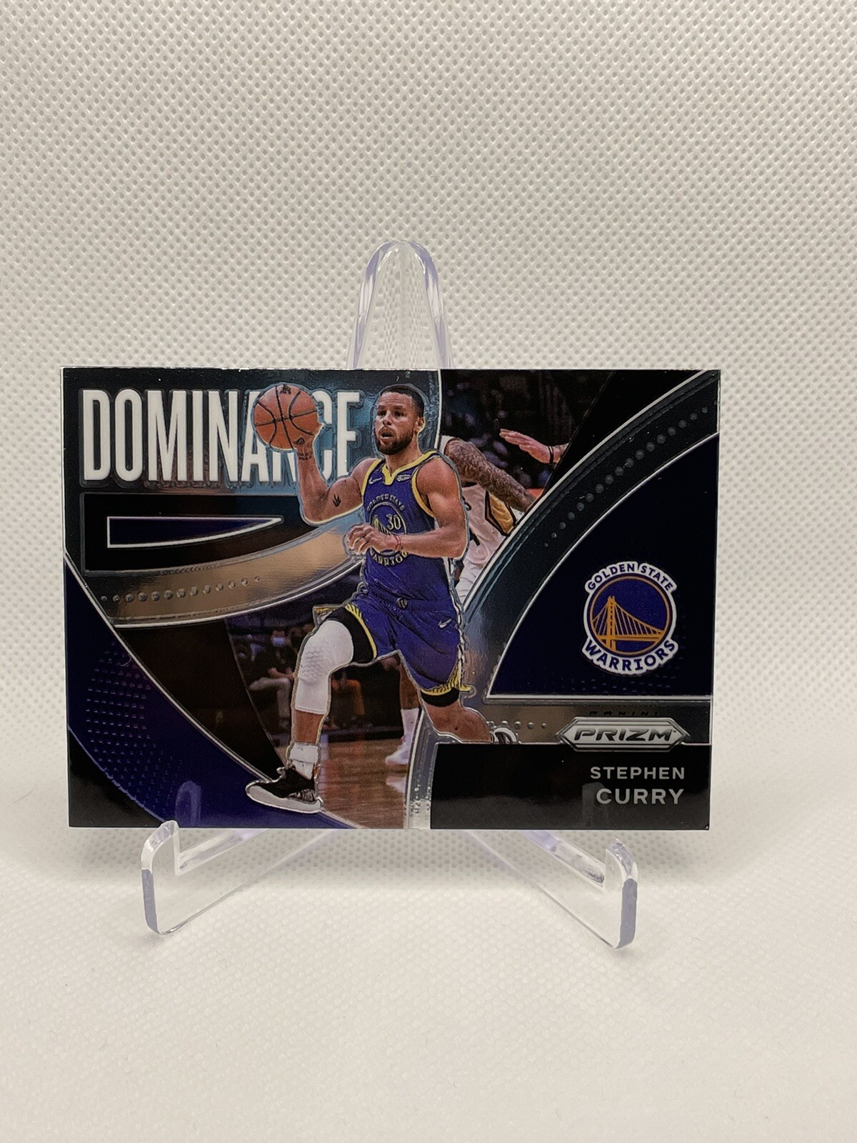 2021-22 Panini Prizm Dominance Insert Stephen Curry#14 Golden State Warriors