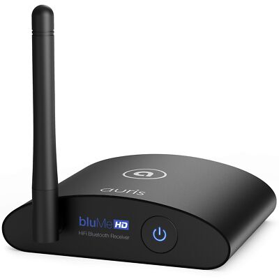 Auris Blume HD Long Range Bluetooth 5.0 Music Receiver Hi-Fi Audio Adapter wi...
