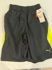 NWT new boys Puma sport lifestyle dry cell long basketball style shorts S small