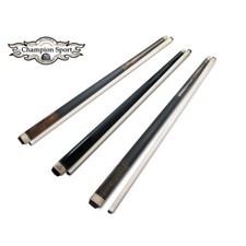 Lot of 3 Champion ST14 Black/Brown/Grey Pool Cue Stick, 11.75mm 13mm, 3 tips