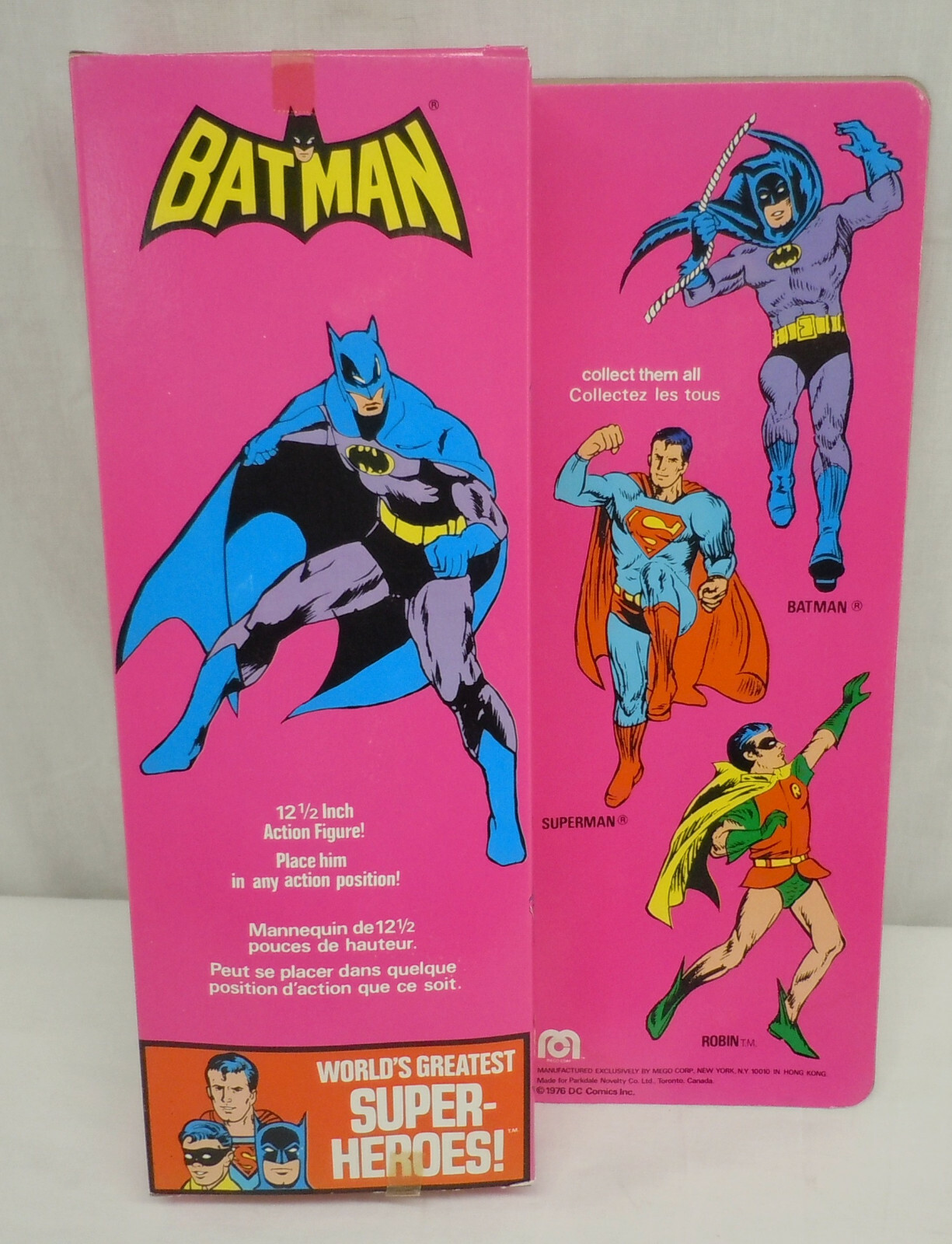 バットマン 12” アクションフィギュア (1976 MEGO) ヴィンテージ