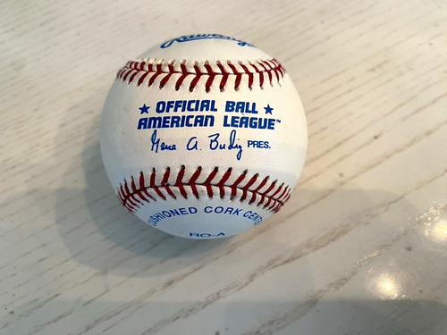Al Dark (A’s World Champs) Signed American League Baseball -Guaranteed Authentic - Picture 2 of 2