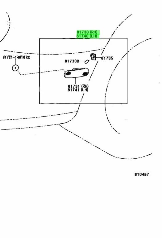 Toyota Genuine Side Marker Amber Supra JZA80 Lexus GS300 JZX147 81730-17051 OEM Foto 4 de 4