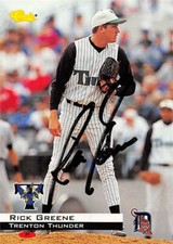 Rick Greene autographed Baseball Card (Trenton) 1994 Classic Rookie #146