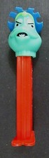 Unknown Blue Monster Girl Cartoon Character Red PEZ Candy Dispenser FREE S/H